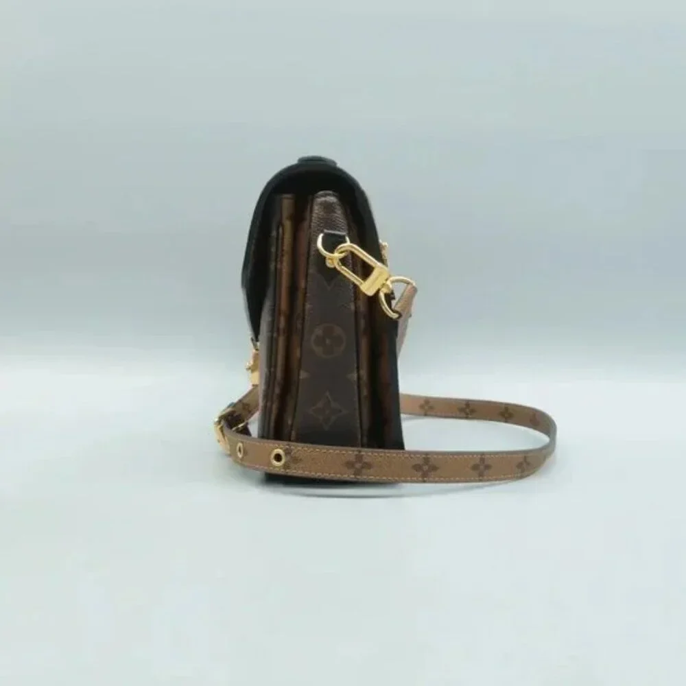 100% Authentic Louis Vuitton Metis Brown Monogram Canvas Satchel 2246-080424 - Picture 4 of 12